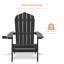 Chaise Adirondack pliante en plastique Sheredan-475620097