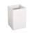 MGO Handmade Rectangle Planter Box, 20''H, White-1684319146-1684319147