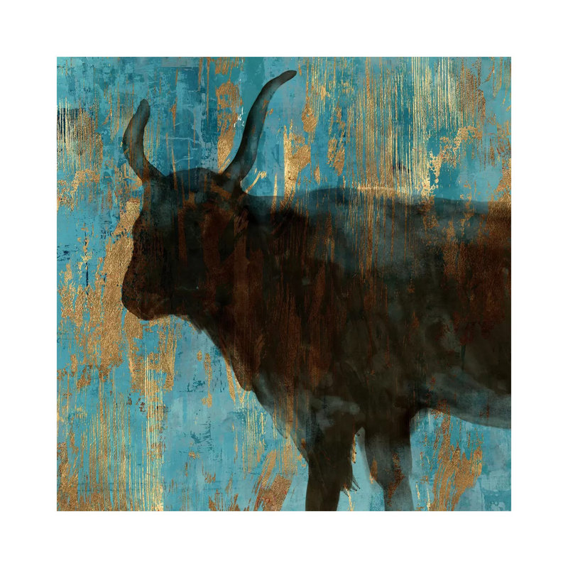 Bison II by Aimee Wilson - Wrapped Canvas Print, 93.98 cm H x 93.98 cm W x 3.175 cm D