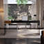 Bureau de luxe moderne en verre transparent haut de gamme-123275463