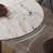 Modern fashion round sintered stone table sets