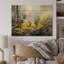 Fougère jaune gris rêve II sur bois-1670038509