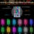 70.8'' LED Lighted Artificial Christmas Tree