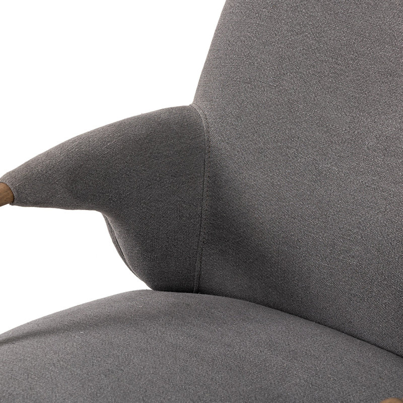 Brently Chair, Broadway Denim Linen