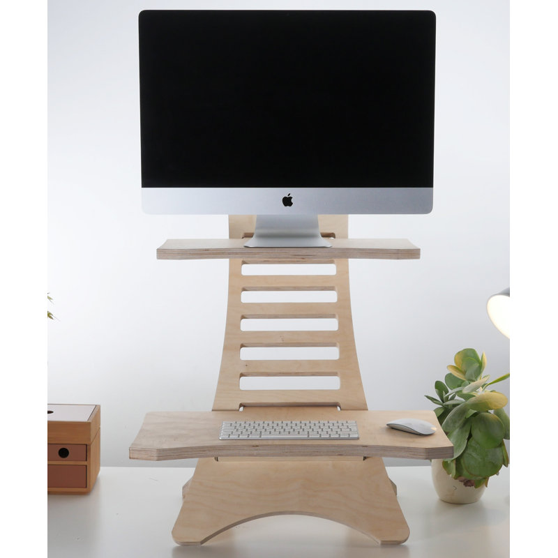 Partone Adjustable Curved Standing Desk