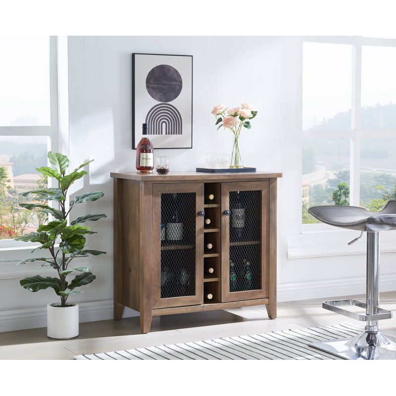Armoire bar, Bois de grange récupéré