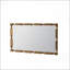 Miroir mural doré