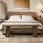 Solid Wood Bench