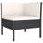 Tyniah 27.2" Wide Square Patio Sectional Set with Cushions-218773923