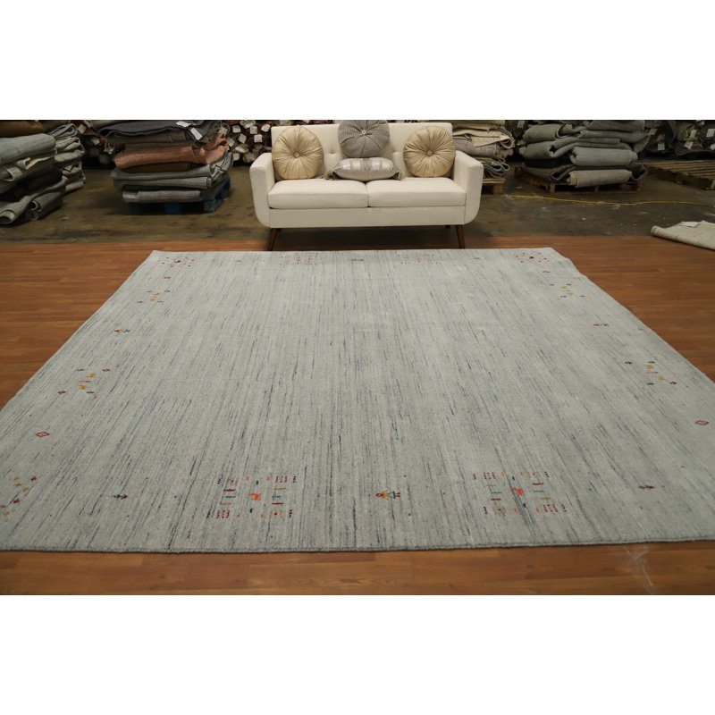 Tapis oriental tribal de style Gabbeh 10 x 10