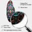 «Tonilyn - Boho Mandala», art mural asymétrique en métal incurvé-109629205
