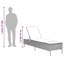  Chaise longue de patio brun, rotin PE rouge, acier thermolaqué-1505574160-1505574161