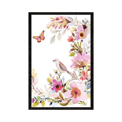 Flora Bird by Stephanie Ryan - Painting on Canvas