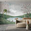 Papier peint aquarelle paysage étang pastoral-1435738203-1435738201