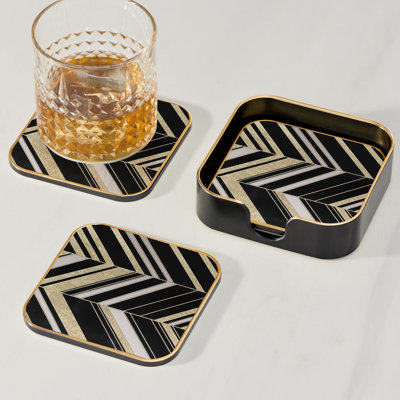 Ensemble de sous-verres 4 pièces Regency