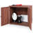 FORCLOVER 30'' W Solid Wood Fir Cabinet Deck Box in Brown