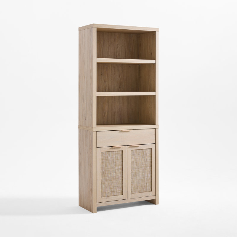 Dearbhaile Bookcase, Light Natural Oak