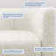 Fauteuil demi-tonneau de 26,77 po Munson-2032692827