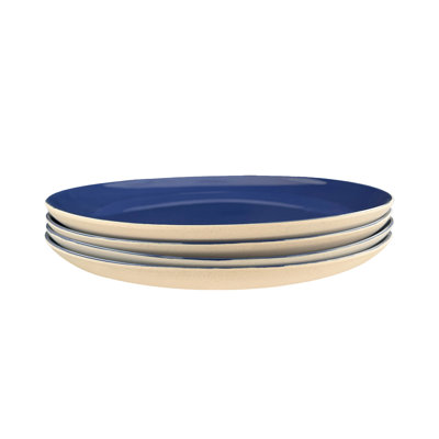 Canvas Home Shell Bisque Porcelain Dinner Plate