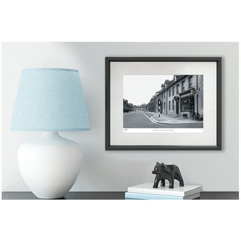 Witney, West End C1950 by Francis Frith - Single Picture Frame Print, 40cm H x 50cm W x 2.3cm D