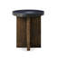 Mezes Nesting End Table-Large-Natural Basalt
