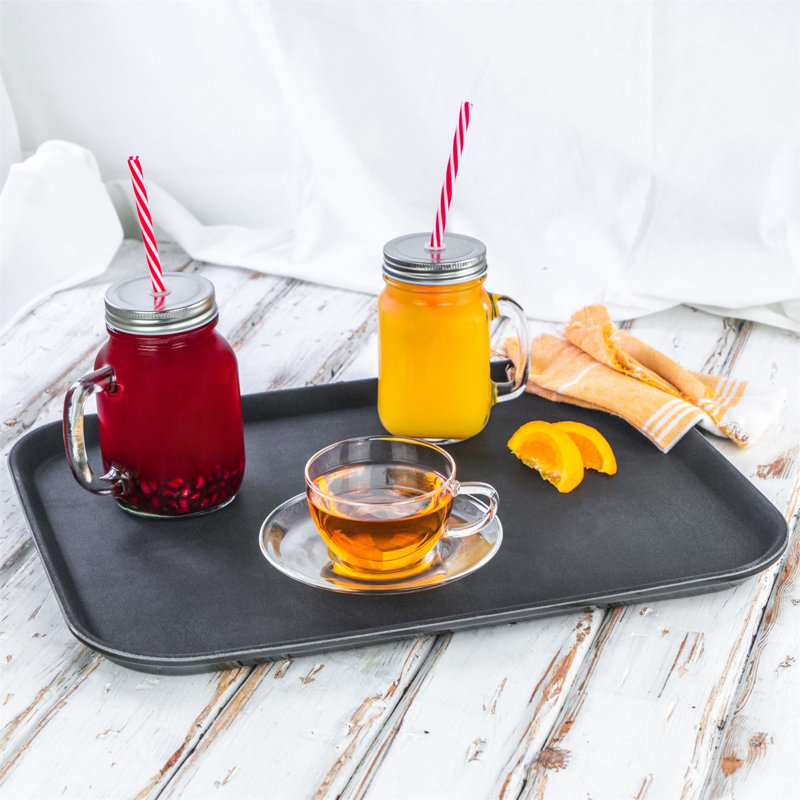 Glass Cappuccino Cup and Saucer
