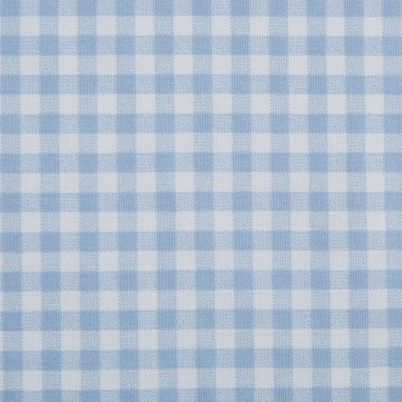 Tommy Hilfiger Printed Percale Cotton Sheet Set, Twin Sheet Set with 1 Pillowcase, Gardena Check Blue