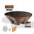 Glass Top Single Coffee Table