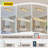 Modern Crystal Chandelier Rectangular Crystal Chandelier Contemporary Linear Pendant Ceiling Light Fixture For Living Dining Room Kitchen Island-675249284-691728367