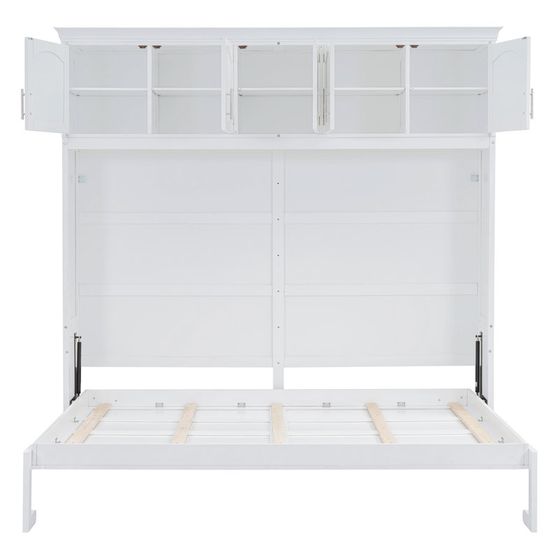Murphy Bed Wall Bed With Top Cabinets