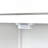 White Kitchen Island Cart With Solid Wood Construction, 4 Door Cabinet, 2 Drawers, Spice & Towel Rack, Locking Wheels - White, Counter For Kitchen, Wheel Design-1966169834