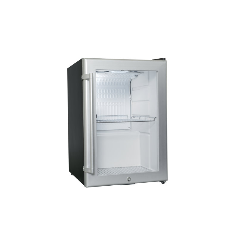 Rhino 0.062m³ L Countertop Mini Fridge, Silver