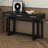 57-Inch Console Table, Minimalist Style Extra Long Entryway Table Sofa Table With Three Drawers & Sturdy Construction-708003554
