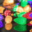 100 guirlandes de Noël DEL C9 de 100 pi (multicolore)-1939618996-1981558268