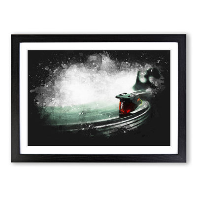 The Needle of the Record Player - Picture Frame Graphic Art