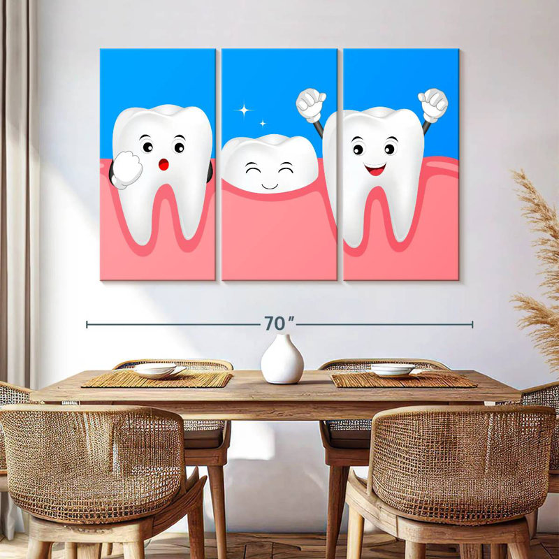 Caricature d'Alcaraz New Tooth, H 42 po x l 65 po