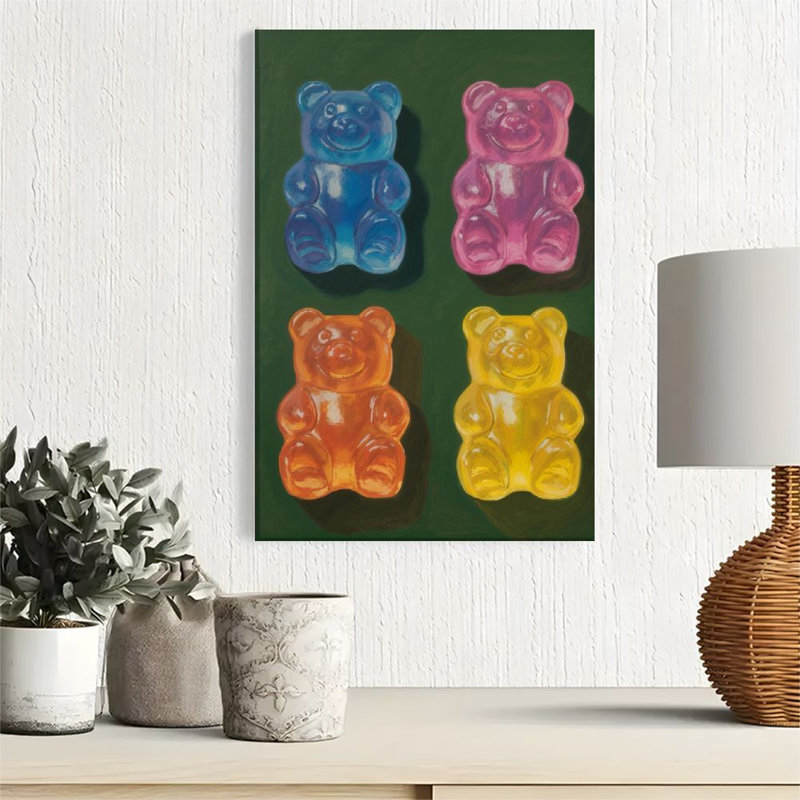 Affiche d'art mural sur toile encadrée 1pc