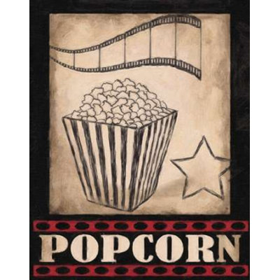 Impression d'affiche VINTAGE popcorn par Taylor Greene (24 x 36)