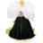 16 " Handmade Fabric Angel Tree Topper