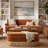 Pera 75.5" Upholstered Sofa-1564802427