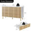 143 cm W Chest of 6 Drawers-488734509