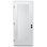 Smooth Fibreglass 1 Panel Shaker Exterior Door with 4-9/16" Jambs