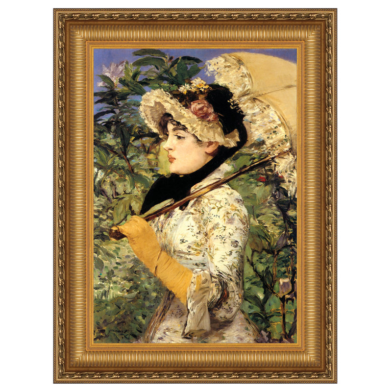 «Spring 1881» par Jeanne, reproduction d'art sur toile, H 53,25 po x l 39,25 po x P 1,875 po