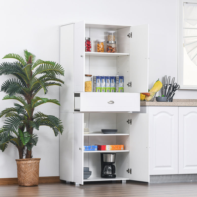 72.5'' Kitchen Pantry, White