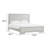 E.King Bed, Rustic White-64332893