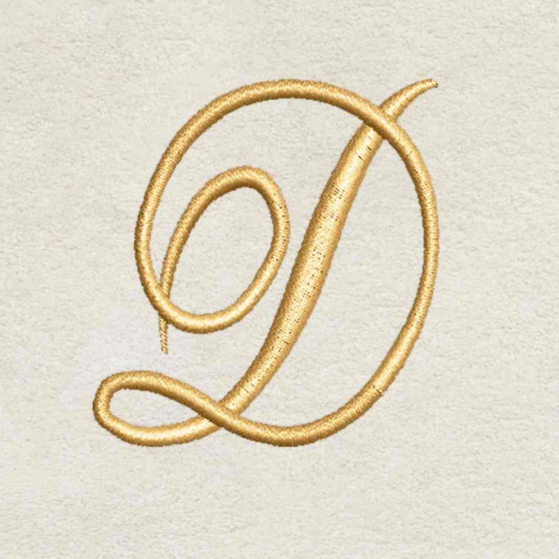 Winston Porter Zakaryan Fingertip Towel Letter D
