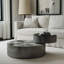 Table basse gigogne moderne extensible 31,5 po-916643282-916643293