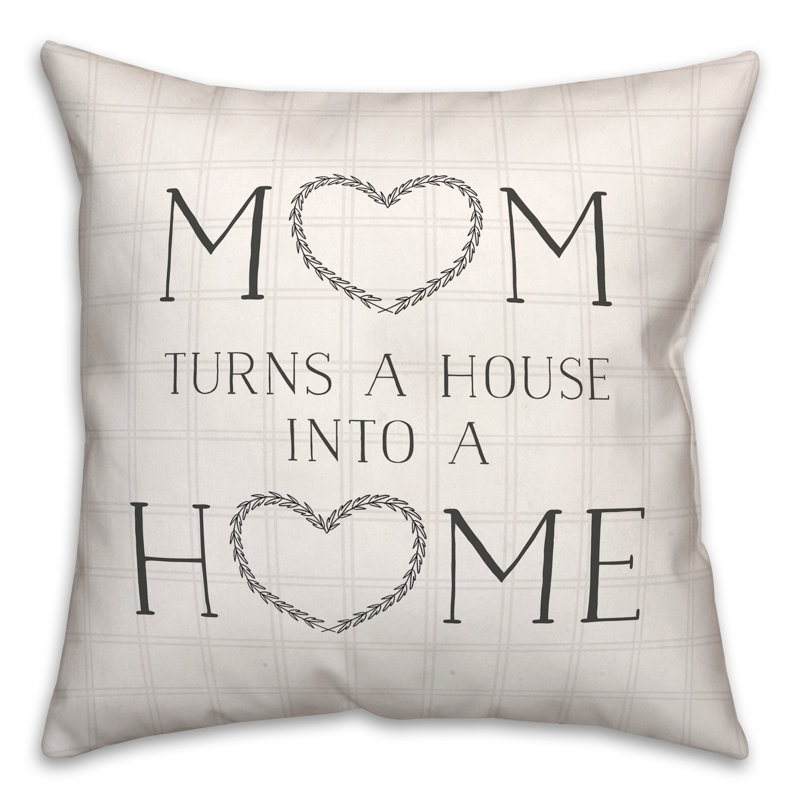 Plaid Throw Pillow