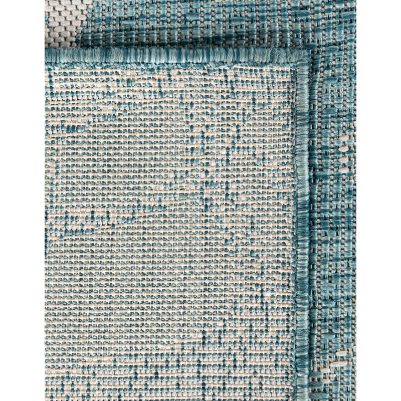 Angelys Indoor/Outdoor Area Rug, Rectangle 5'3" x 8'