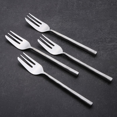Aylmer Stainless Steel (18/8) Wood Stainless Steel Dessert Fork Flatware